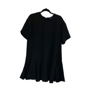 French Connection Women Half Sleeve Shirt Black XS